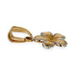 GOLD DEAL | 9kt Y/W Gold Petal Glow Pendant