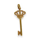 GOLD DEAL | 9K (9ct) Gold Regal Key Pendant-Refurbished