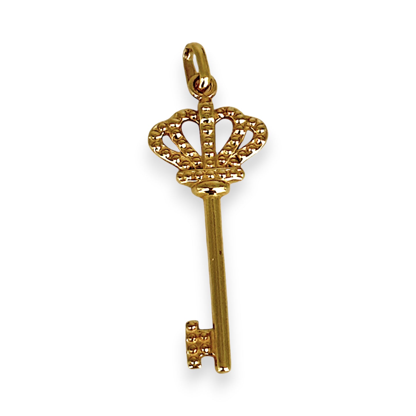 GOLD DEAL | 9K (9ct) Gold Regal Key Pendant-Refurbished
