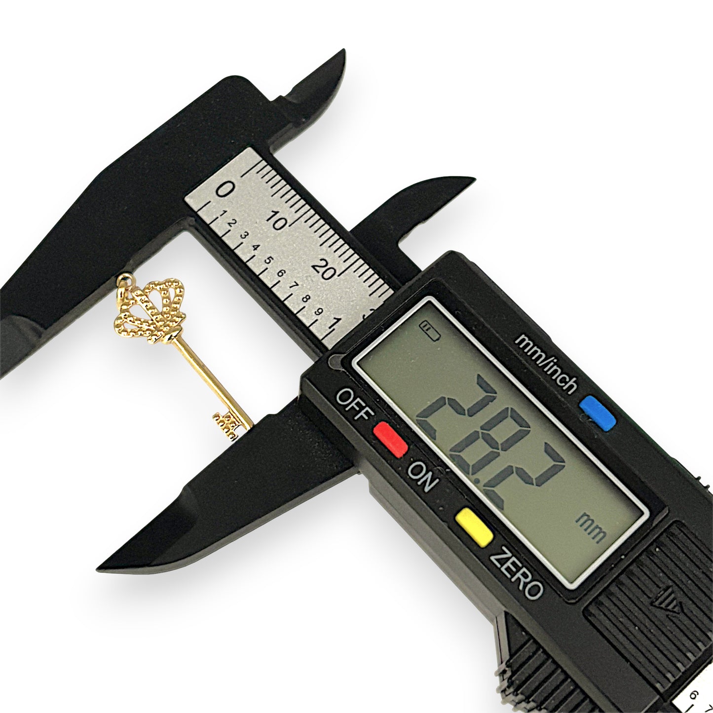 GOLD DEAL | 9K (9ct) Gold Regal Key Pendant-Refurbished