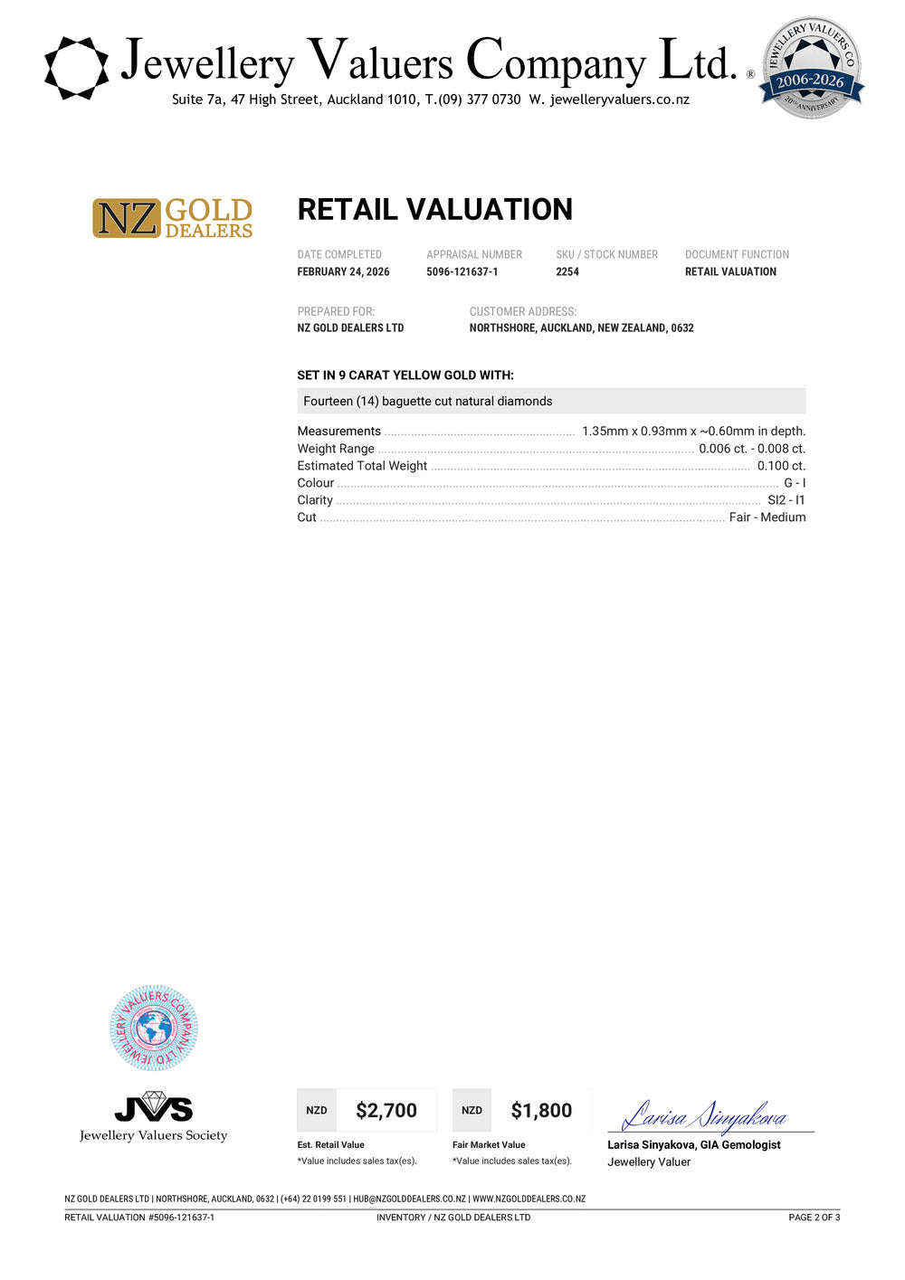 GOLD DEAL | 9kt Gold PROUNDS Radiance Cluster Ring Valuation $2,700