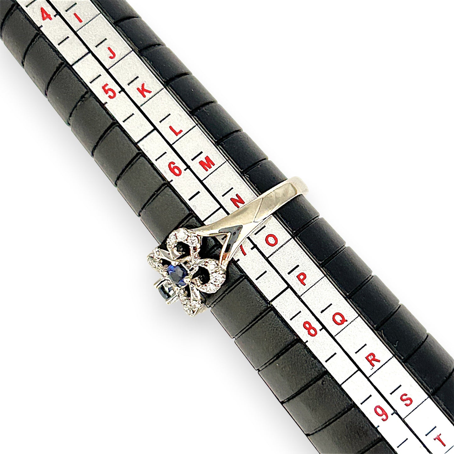 GOLD DEAL | 9kt Gold Starlit Sapphire Bouquet Ring Valuation $3,000