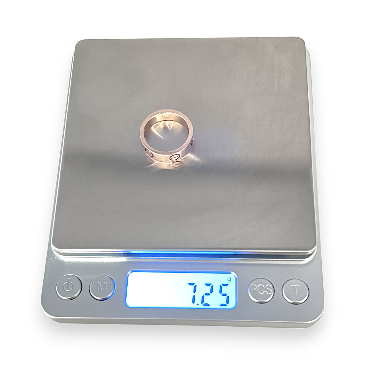 14ct Rose Gold Cartier Love Ring Size P. R # 226