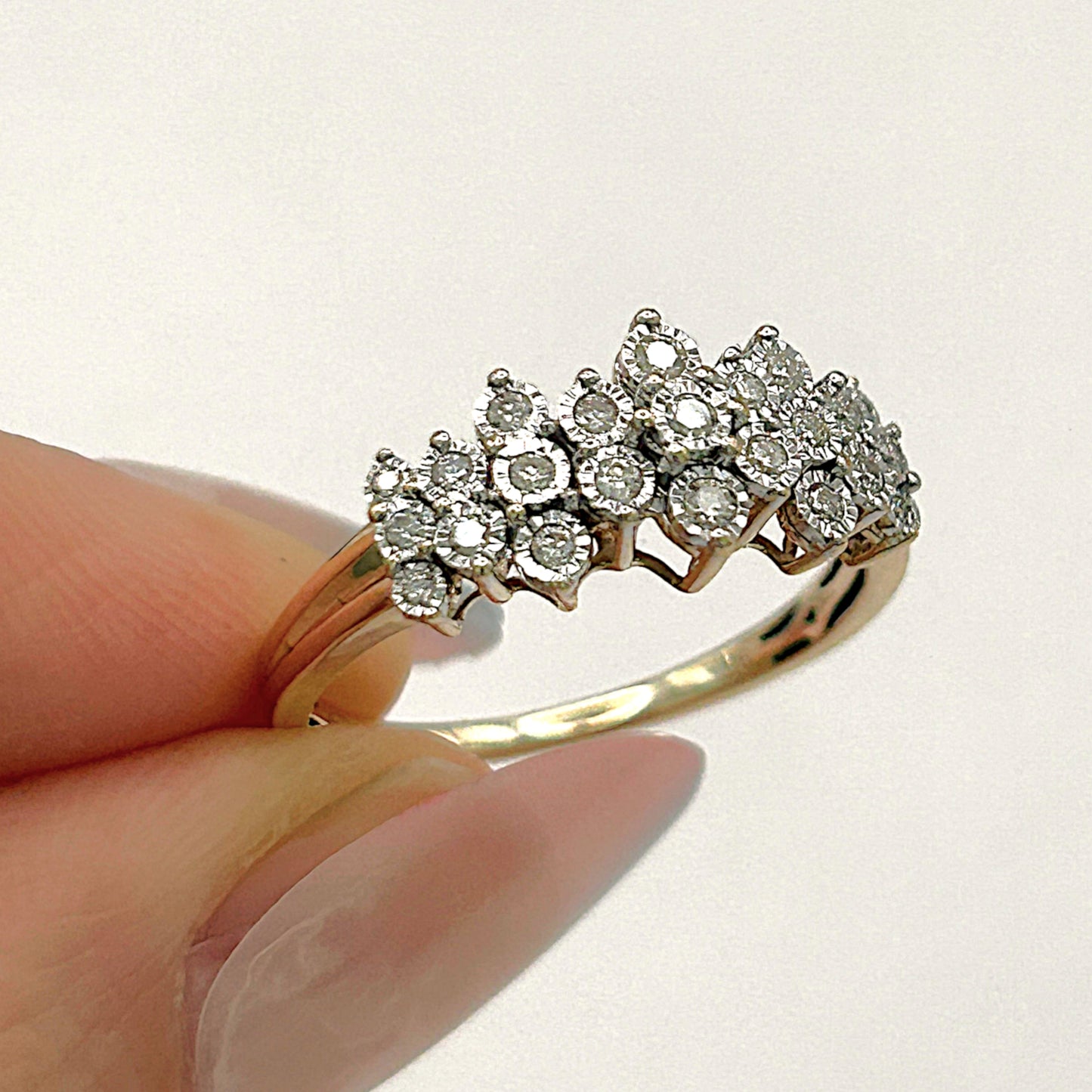 GOLD DEAL | 9kt Gold Diamond Dawn Ring Valuation $1,670