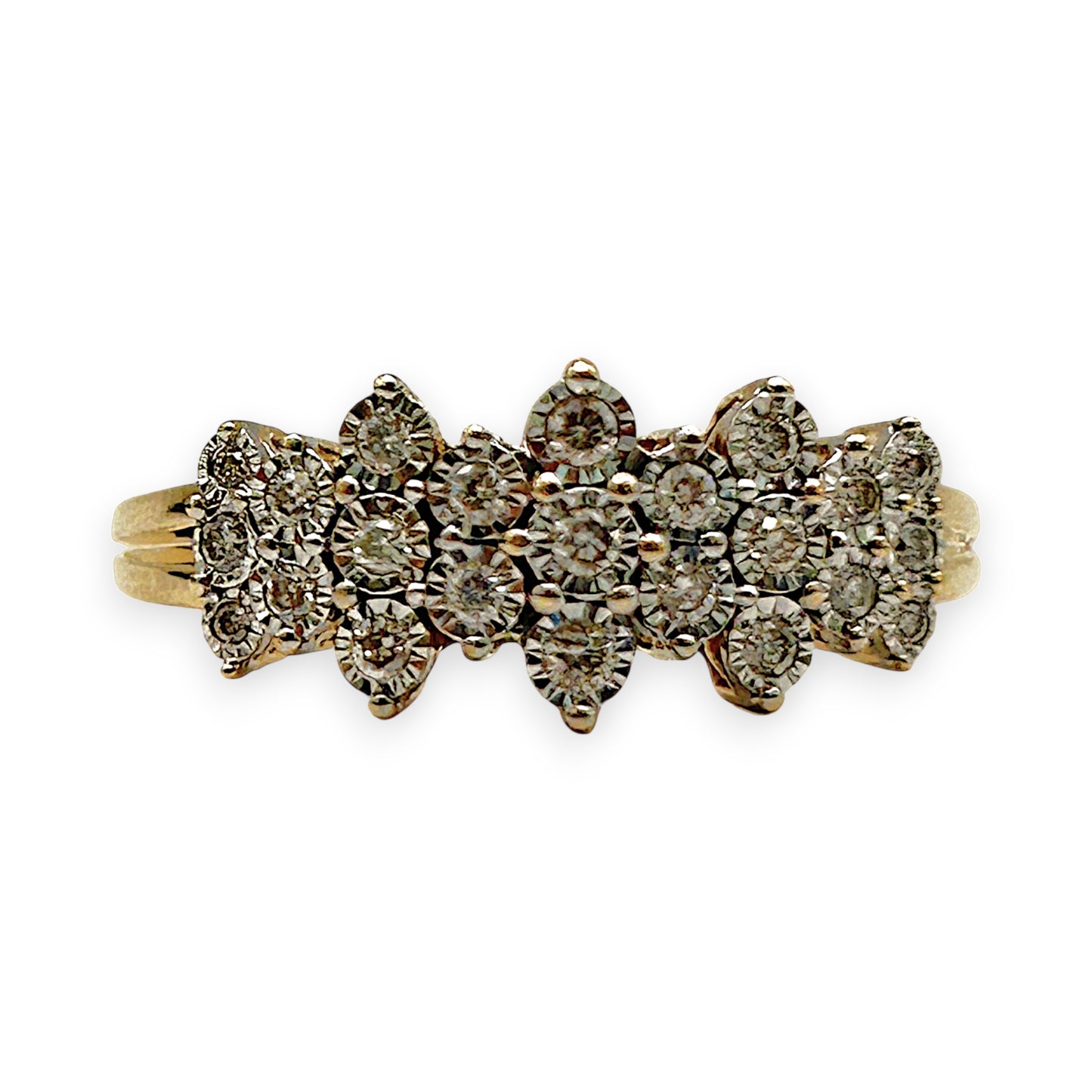 GOLD DEAL | 9kt Gold Diamond Dawn Ring Valuation $1,670