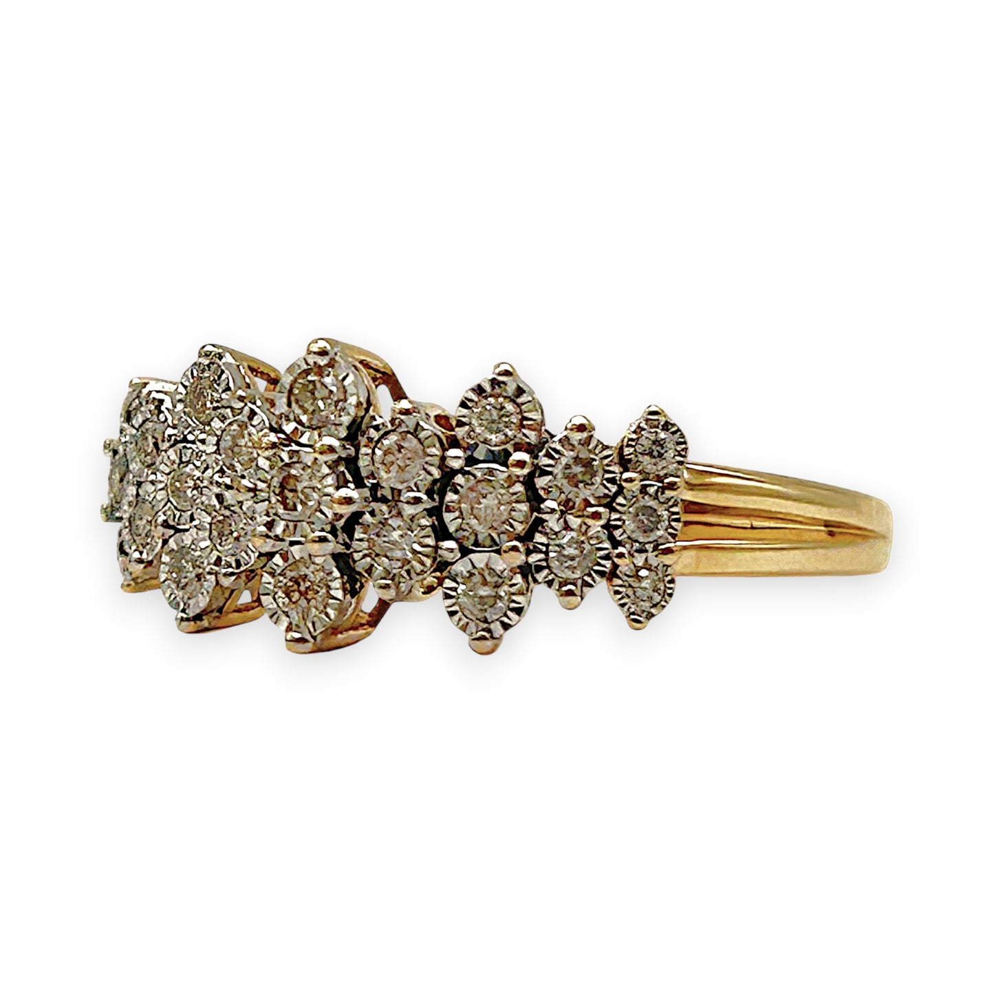 GOLD DEAL | 9kt Gold Diamond Dawn Ring Valuation $1,670
