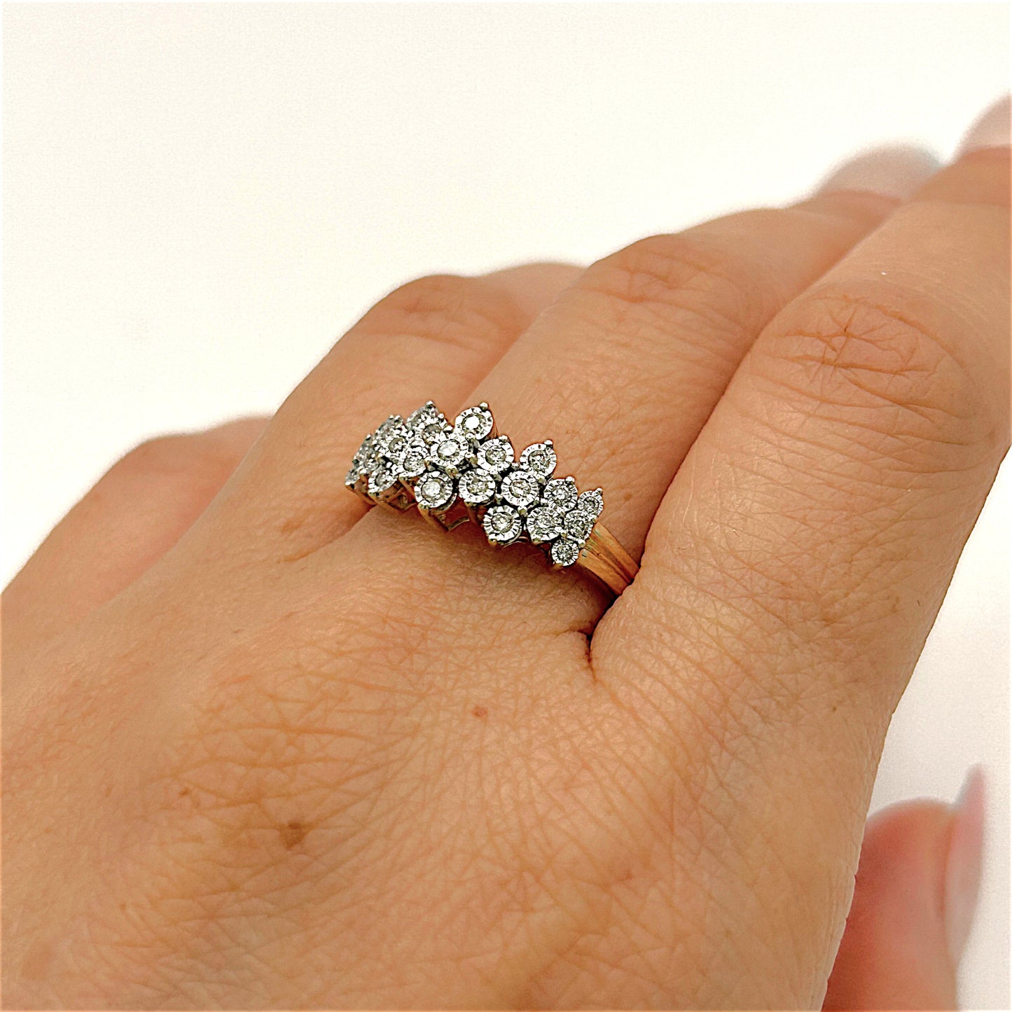 GOLD DEAL | 9kt Gold Diamond Dawn Ring Valuation $1,670