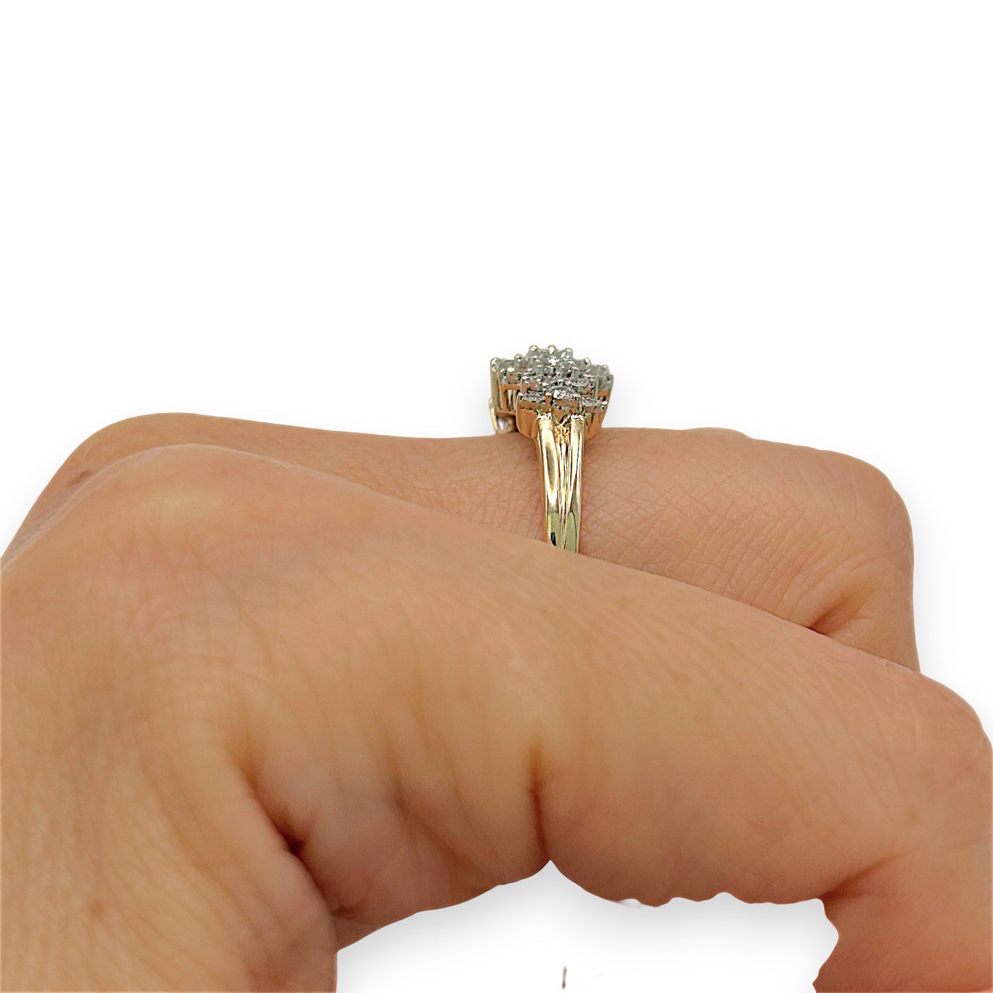 GOLD DEAL | 9kt Gold Diamond Dawn Ring Valuation $1,670