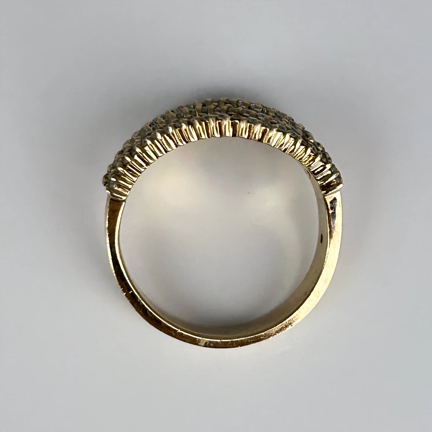 GOLD DEAL | 9kt Gold Refurbished Elysian Weave Ring Valuation $5,000