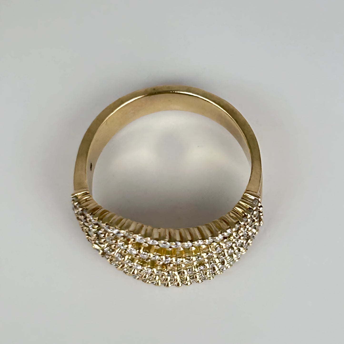 GOLD DEAL | 9kt Gold Refurbished Elysian Weave Ring Valuation $5,000