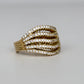 GOLD DEAL | 9kt Gold Refurbished Elysian Weave Ring Valuation $5,000