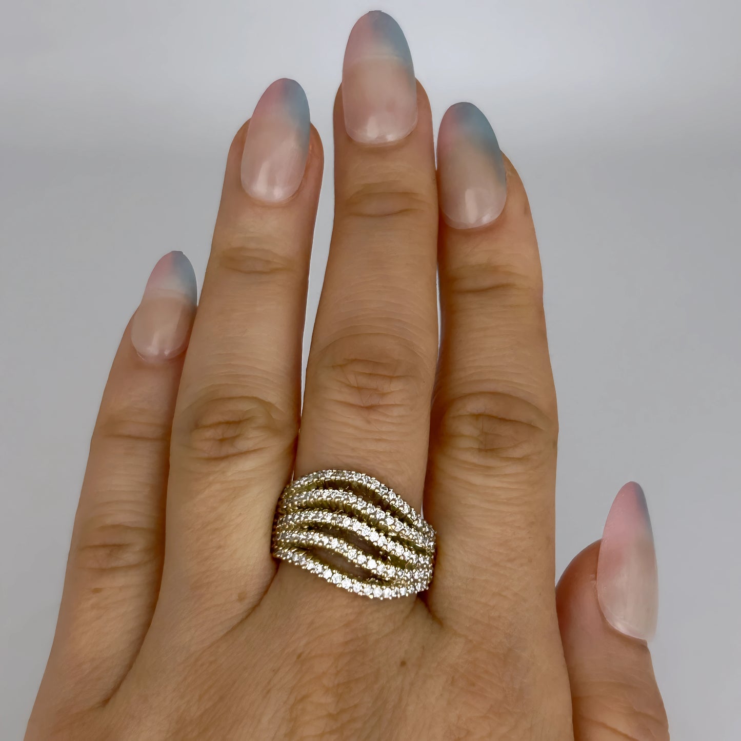 GOLD DEAL | 9kt Gold Refurbished Elysian Weave Ring Valuation $5,000