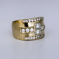 XMAS DEAL | 9kt Gold Ring Diamond Statement Ring TDW 1.44ct.Valuation $10,200