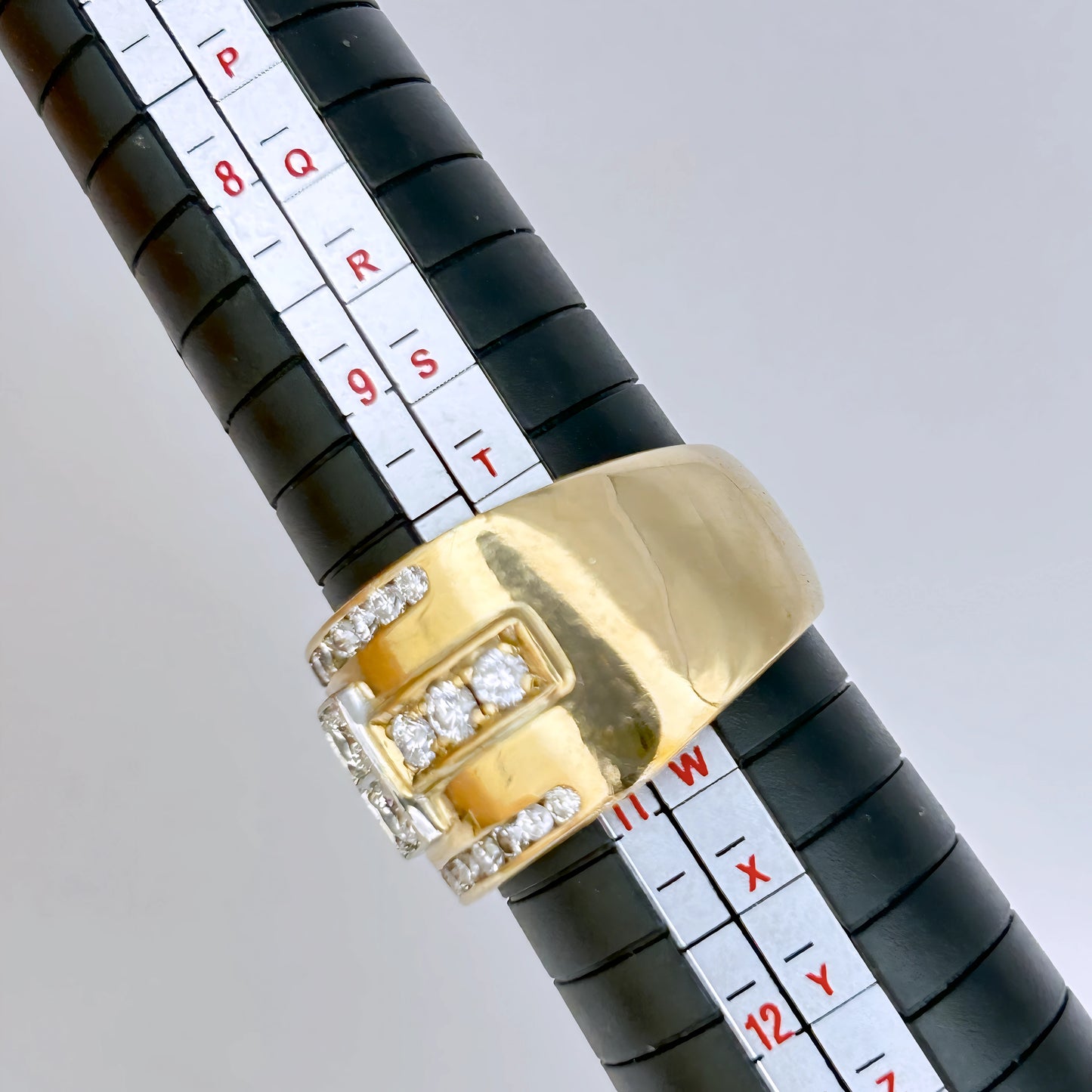 XMAS DEAL | 9kt Gold Ring Diamond Statement Ring TDW 1.44ct.Valuation $10,200