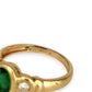 GOLD DEAL | 9kt Gold Emerald Dawn Trilogy Ring