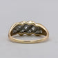 GOLD DEAL | 9ct (9kt) Gold Eternal Wave Diamond Ring Valuation $2,225