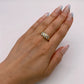 GOLD DEAL | 9ct (9kt) Gold Eternal Wave Diamond Ring Valuation $2,225