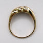 GOLD DEAL | 9ct (9kt) Gold Eternal Wave Diamond Ring Valuation $2,225