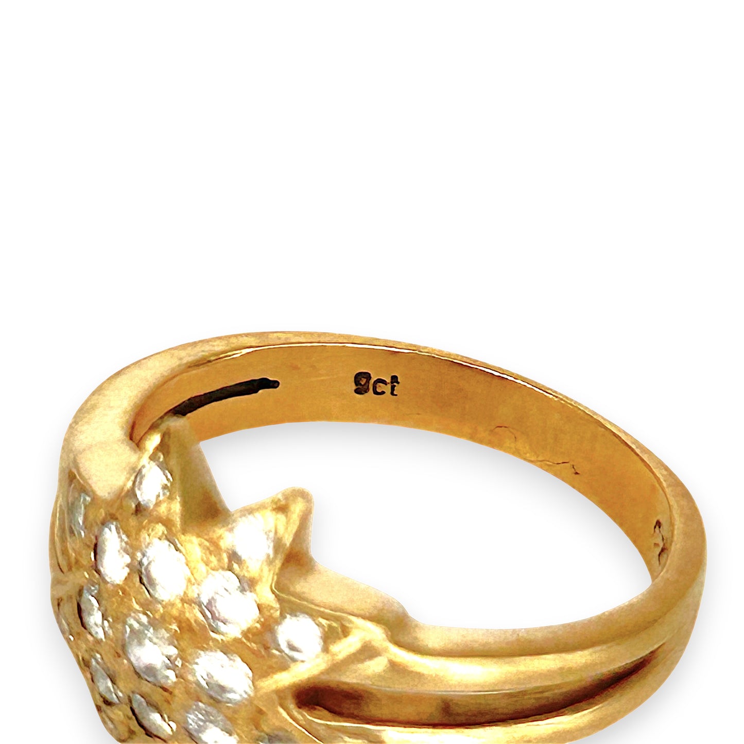 NZGD | 9ct Gold Celestial North Star Ring