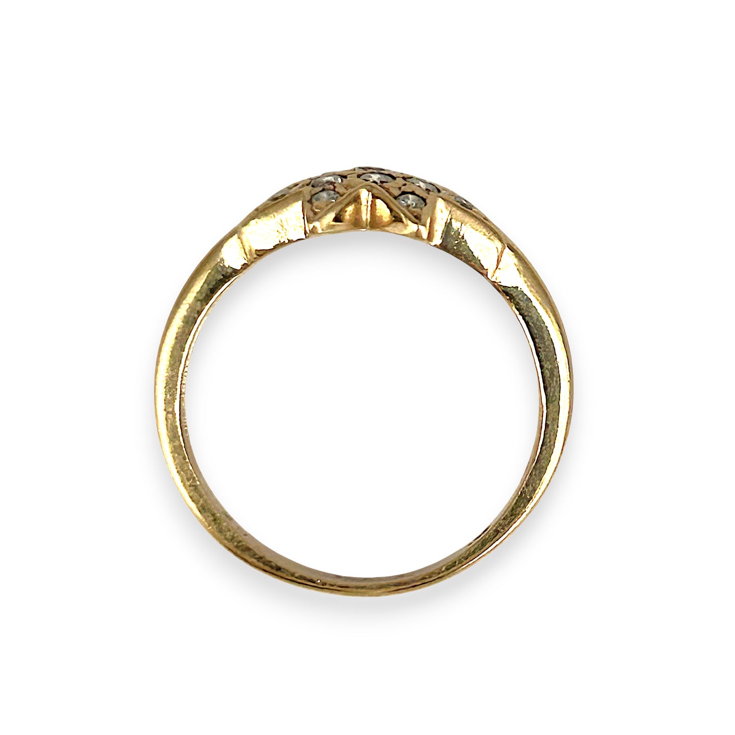 NZGD | 9ct Gold Celestial North Star Ring