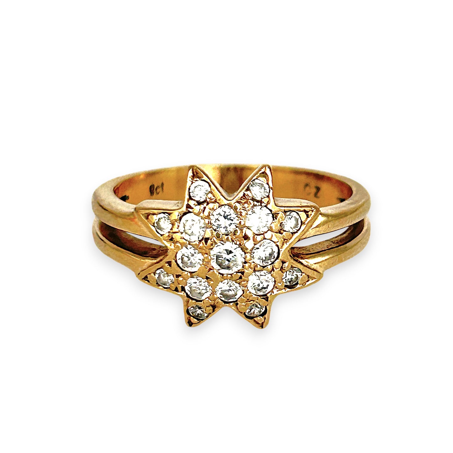 NZGD | 9ct Gold Celestial North Star Ring