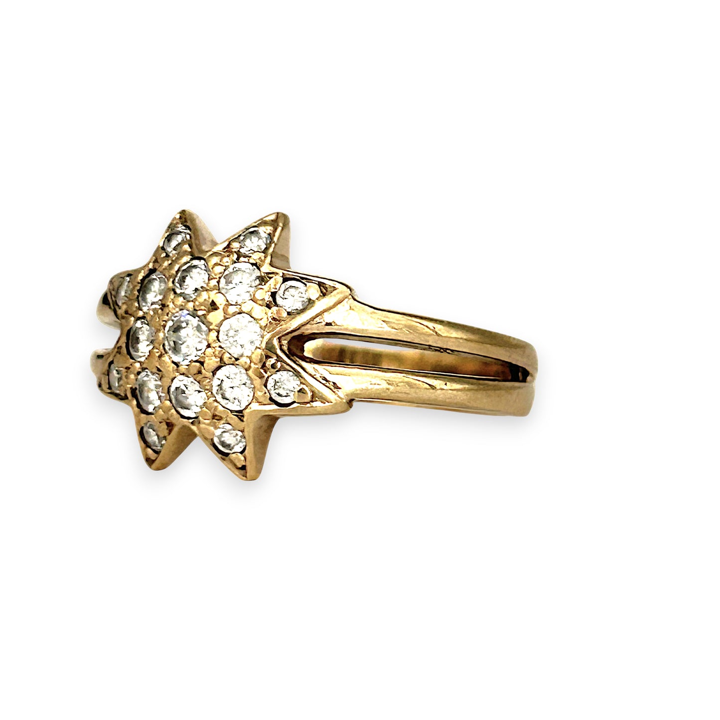 NZGD | 9ct Gold Celestial North Star Ring