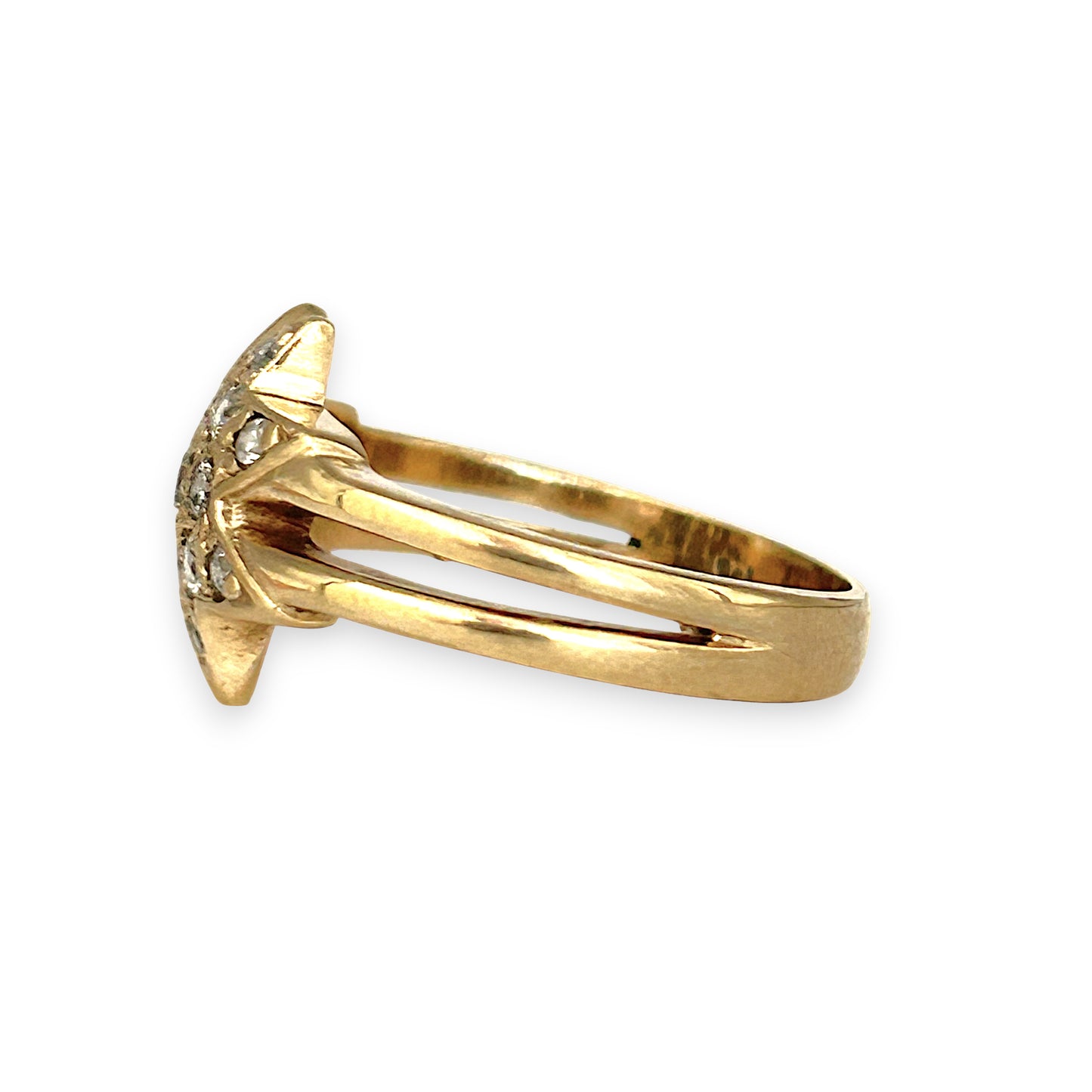 NZGD | 9ct Gold Celestial North Star Ring