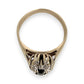 NZGD | 9ct Gold Vintage Midnight Sapphire Ring Size P