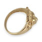 NZGD |  9ct Gold Lionheart Sovereign Ring Size T