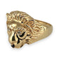 NZGD |  9ct Gold Lionheart Sovereign Ring Size T
