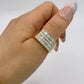 GOLD DEAL | 9kt Gold Radiance Signet Ring with Diamonds TDW 0.85ct.Valuation $4,000
