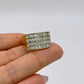 GOLD DEAL | 9kt Gold Radiance Signet Ring with Diamonds TDW 0.85ct.Valuation $4,000