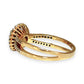 GOLD DEAL | 14ct (14K) Gold Halo Design Cluster Diamond Ring Valuation $2,900