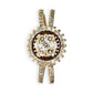 GOLD DEAL | 14ct (14K) Gold Halo Design Cluster Diamond Ring Valuation $2,900