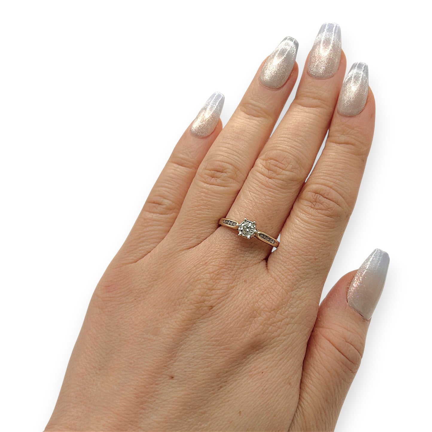 NZGD | 9ct Gold Timeless Radiance Solitaire Ring Valuation $1,700