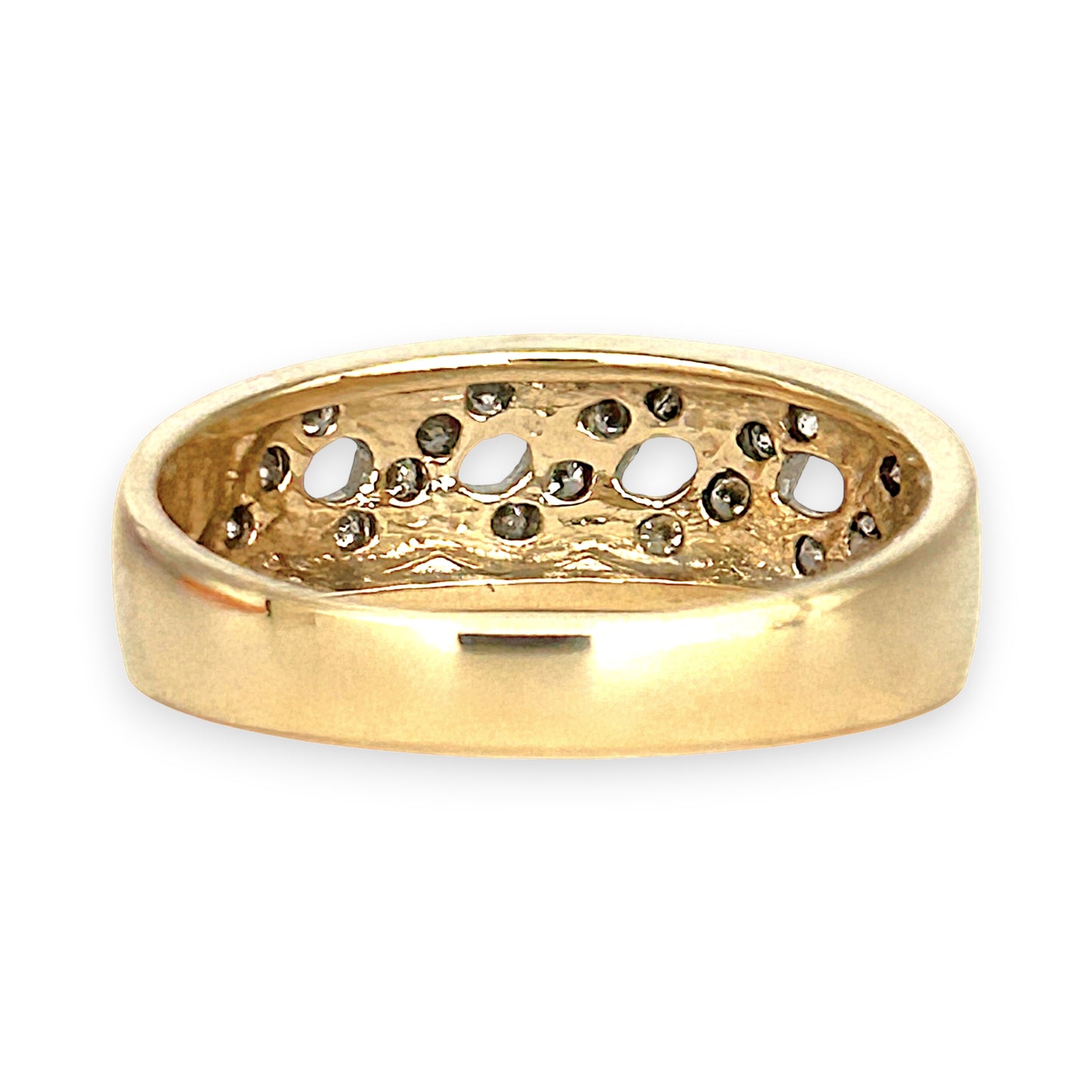GOLD DEAL | 9ct Gold Refurbished Braided Radiance Ring Size P