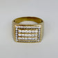 NZGD | 9ct Gold Refurbished Brilliance Signet Ring Valuation $2,900