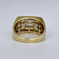 NZGD | 9ct Gold Refurbished Brilliance Signet Ring Valuation $2,900