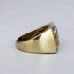 NZGD | 9ct Gold Refurbished Brilliance Signet Ring Valuation $2,900