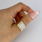 NZGD | 9ct Gold Refurbished Brilliance Signet Ring Valuation $2,900