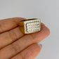 NZGD | 9ct Gold Refurbished Brilliance Signet Ring Valuation $2,900