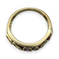 GOLD DEAL | 9kt Gold Aurora Serenade Band Ring Size N