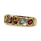 GOLD DEAL | 9kt Gold Aurora Serenade Band Ring Size N