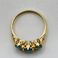 GOLD DEAL | 9kt Gold Celestial Topaz Serenade Ring-Refurbished