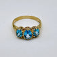GOLD DEAL | 9kt Gold Celestial Topaz Serenade Ring-Refurbished