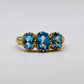 GOLD DEAL | 9kt Gold Celestial Topaz Serenade Ring-Refurbished