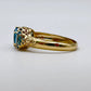 GOLD DEAL | 9kt Gold Celestial Topaz Serenade Ring-Refurbished