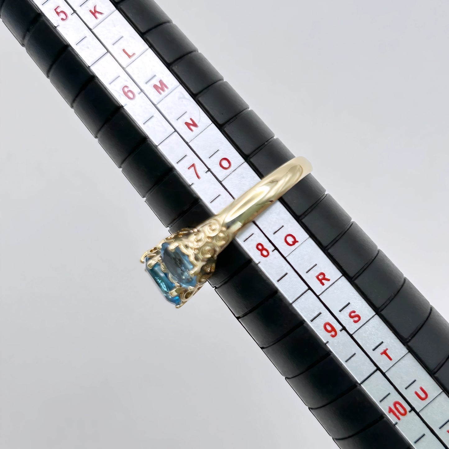 GOLD DEAL | 9kt Gold Celestial Topaz Serenade Ring-Refurbished