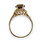 GOLD DEAL | 9kt Gold  Earthlight Topaz Crown Ring
