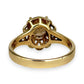 GOLD DEAL | 9kt Gold  Earthlight Topaz Crown Ring